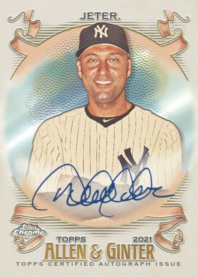 2021 Topps Allen & Ginter Chrome Baseball Hobby Box - Collector's Avenue