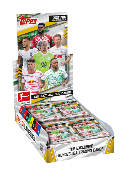 2021-22 Topps Bundesliga Soccer Hobby Box - Collector's Avenue