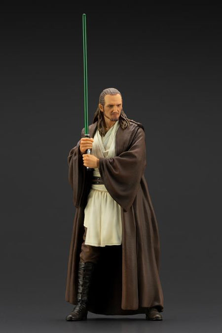 Star Wars (The Phantom Menace) ArtFX+ Figure Statue - Qui-Gon Jinn - Collector's Avenue