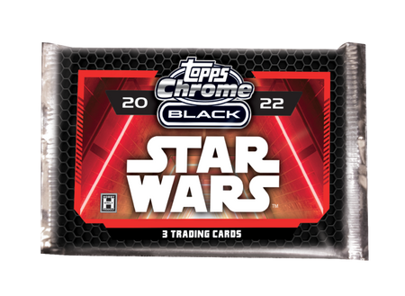 2022 Topps Star Wars Chrome Black Hobby Box - Collector's Avenue