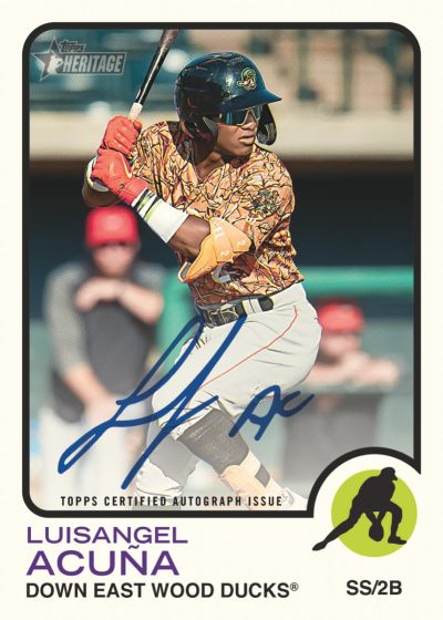 2022 Topps Heritage Minor League Baseball Hobby Box - Collector's Avenue