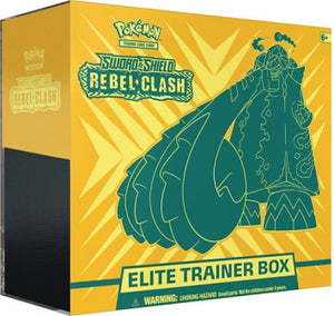 Pokemon Sword & Shield Rebel Clash Elite Trainer Box - Collector's Avenue