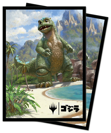 Mtg Magic The Gathering Ultra Pro Ikoria: Lair of Behemoths BabyGodzilla Deck Protector Sleeves - Collector's Avenue