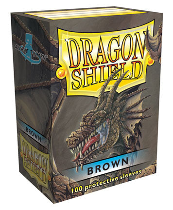 Dragon Shield Classic - standard size - 100 ct. Brown - Collector's Avenue