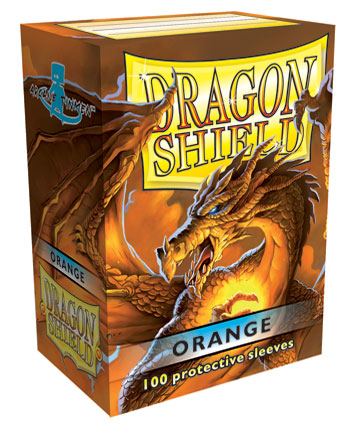 Dragon Shield Classic - standard size - 100 ct. Orange - Collector's Avenue