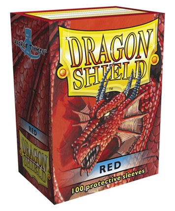 Dragon Shield Classic - standard size - 100 ct. Red - Collector's Avenue