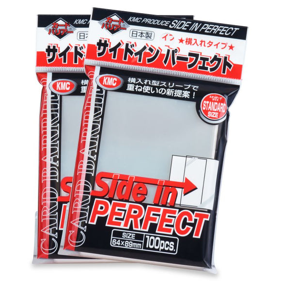 KMC Perfect Fit Side-In Sleeves 100ct - Collector's Avenue