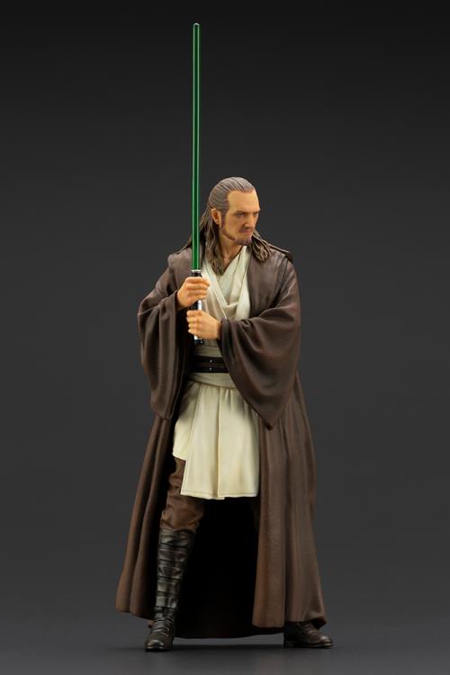 Star Wars (The Phantom Menace) ArtFX+ Figure Statue - Qui-Gon Jinn - Collector's Avenue