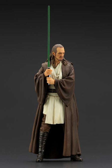 Star Wars (The Phantom Menace) ArtFX+ Figure Statue - Qui-Gon Jinn - Collector's Avenue