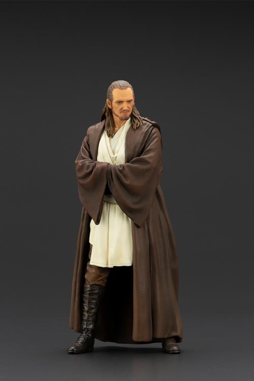 Star Wars (The Phantom Menace) ArtFX+ Figure Statue - Qui-Gon Jinn - Collector's Avenue