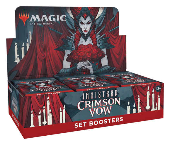 Mtg Magic The Gathering - Innistrad Crimson Vow Set Booster Box - Collector's Avenue