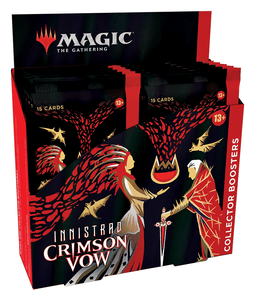 Mtg Magic The Gathering - Innistrad Crimson Vow Collector Booster Box - Collector's Avenue