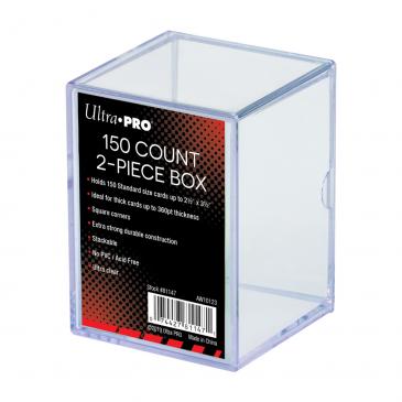 Ultra PRO 2-Piece 150 Count Clear Card Storage Box - Collector's Avenue
