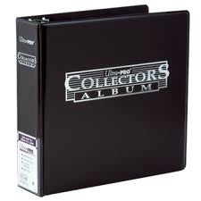 Ultra PRO 3" Black Collectors Album Binder - Collector's Avenue