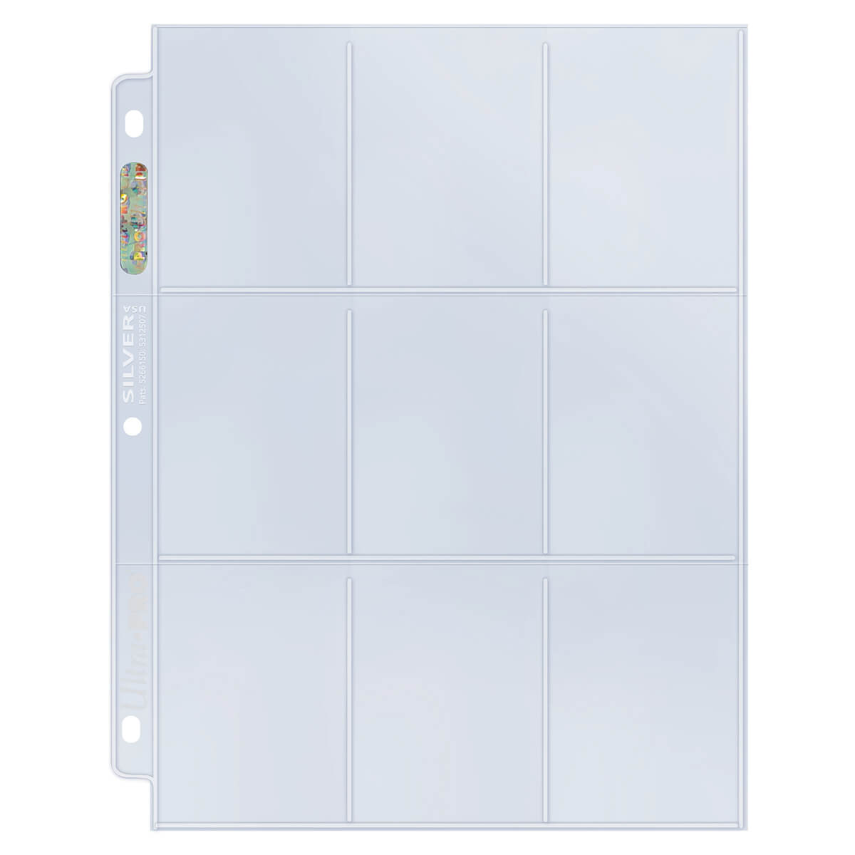 Ultra Pro Silver Series 9-Pocket Pages (100 Count Box) - Collector's Avenue