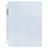 Ultra Pro Silver Series 9-Pocket Pages (100 Count Box) - Collector's Avenue