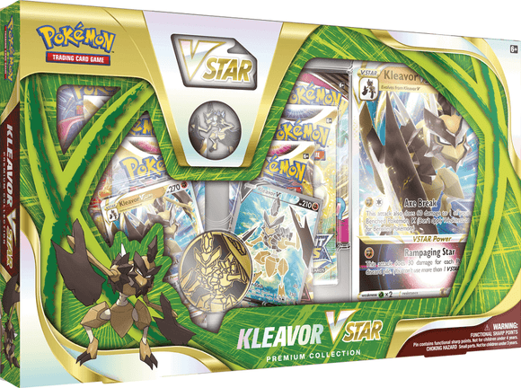Pokemon Kleavor VSTAR Premium Collection Box - Collector's Avenue