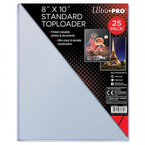 Ultra Pro 8" x 10" Toploader 25ct - Collector's Avenue