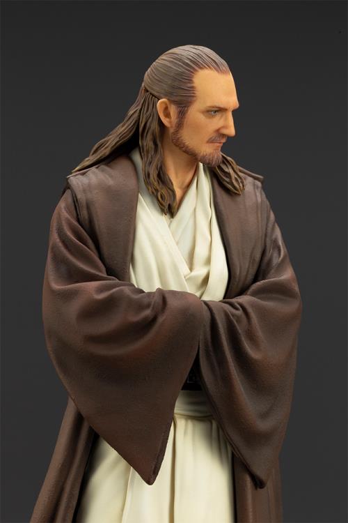 Star Wars (The Phantom Menace) ArtFX+ Figure Statue - Qui-Gon Jinn - Collector's Avenue