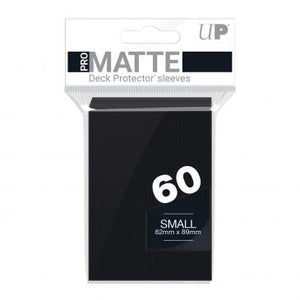 Ultra PRO PRO-Matte Small Deck Protector Sleeves 60ct Black - Collector's Avenue