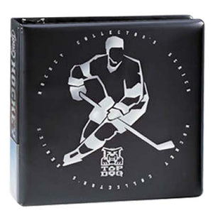 Ultra PRO 3" Top Dog Hockey Black Album Binder - Collector's Avenue