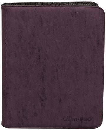 Ultra Pro Zippered 9-Pocket Premium Suede Pro Binder - Amethyst - Collector's Avenue