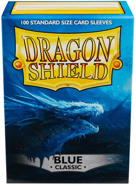 Dragon Shield Classic - standard size - 100 ct. Blue - Collector's Avenue