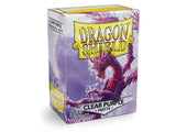 Dragon Shield Matte - standard size - 100 ct. Clear Purple - Collector's Avenue