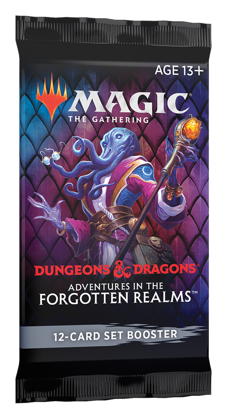 Mtg Magic The Gathering - D&D Adventures in the Forgotten Realms Set Booster Pack - Collector's Avenue