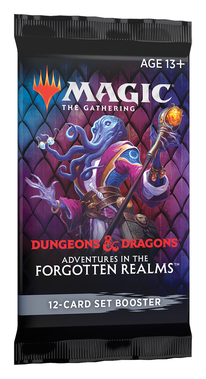 Mtg Magic The Gathering - D&D Adventures in the Forgotten Realms Set Booster Pack - Collector's Avenue