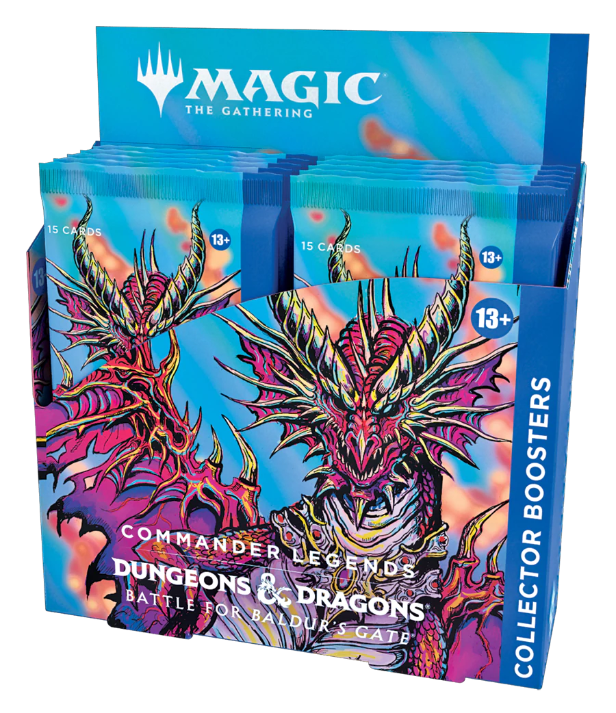 Mtg Magic The Gathering - Commander Legends: Battle for Baldur's Gate Collector Booster Box - Collector's Avenue