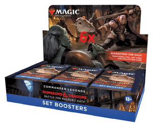 Mtg Magic The Gathering - Commander Legends: Battle for Baldur's Gate Set Booster Box Case (6 Boxes) - Collector's Avenue