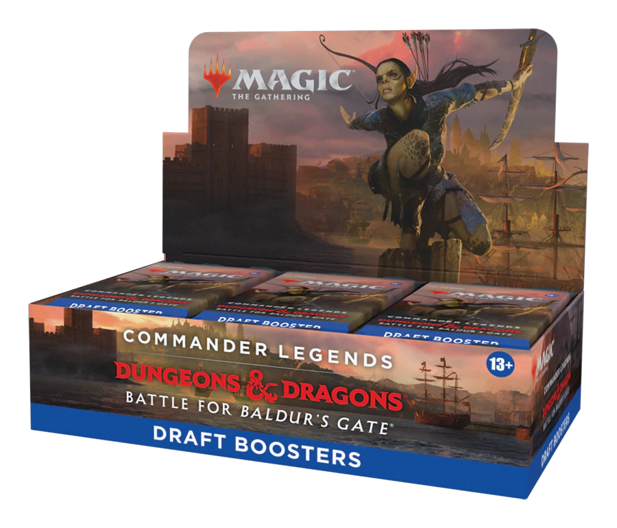 Mtg Magic The Gathering - Commander Legends: Battle for Baldur's Gate Draft Booster Box - Collector's Avenue