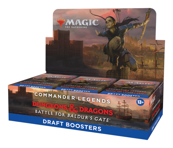 Mtg Magic The Gathering - Commander Legends: Battle for Baldur's Gate Draft Booster Box - Collector's Avenue
