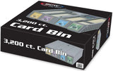 BCW 3200 Count Gray Collectible Card Bin - Collector's Avenue