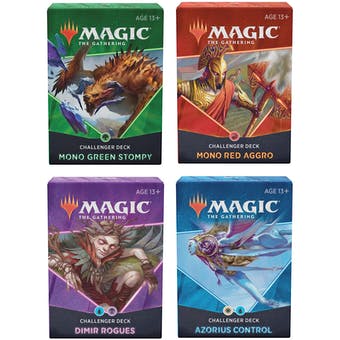 Mtg Magic The Gathering - Challenger Deck 2021 - Set of 4 - Collector's Avenue
