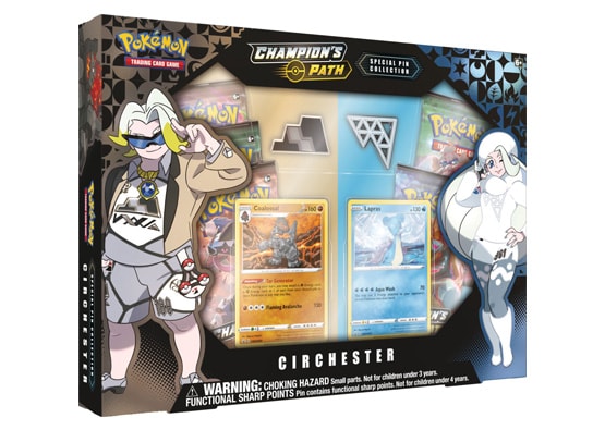 Pokemon Champion's Path Special Pin Collection Circhester Box - Collector's Avenue