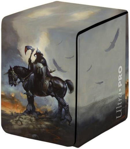 Ultra PRO Alcove Flip Deck Box Fine Art  - Death Dealer - Collector's Avenue