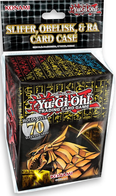 Yu-Gi-Oh! Slifer, Obelisk, & Ra Supply Set - Sleeves, Deck Box, Mat & shops Biner