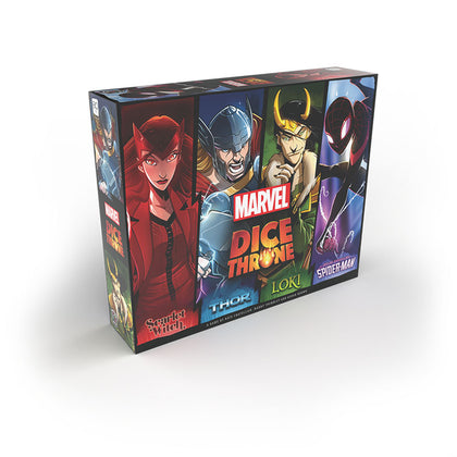 Marvel Dice Throne Scarlet Witch v. Thor v. Loki v. Spider-Man - Collector's Avenue