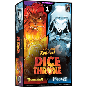 Dice Throne Season One Rerolled Barbarian vs Moon Elf - Collector's Avenue