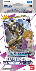 Digimon Card Game Venomous Violet Starter Deck - Collector's Avenue