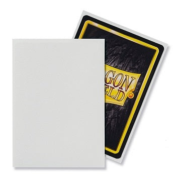 Dragon Shield Matte - standard size - 100 ct. White - Collector's Avenue