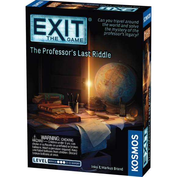 Exit The Game The Professor's Last Riddle