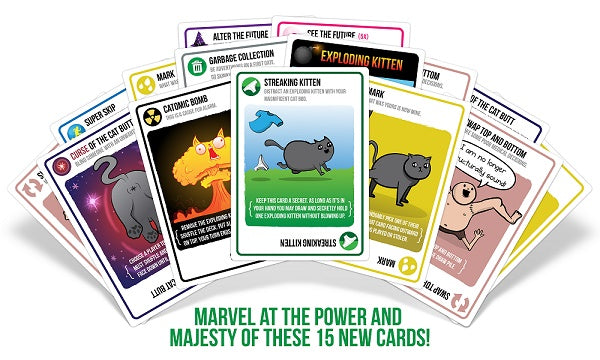 Exploding Kittens Streaking Kittens - Collector's Avenue