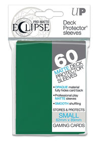 Ultra PRO Small Deck Protectors 60ct - Pro Matte Eclipse - Forest Green - Collector's Avenue