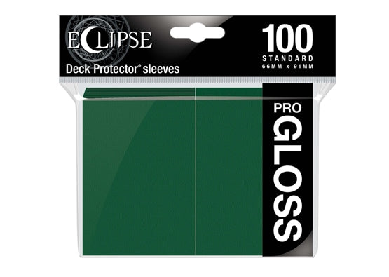 Ultra Pro Sleeves - 100 count - Standard Sized - Gloss Forest Green - Collector's Avenue