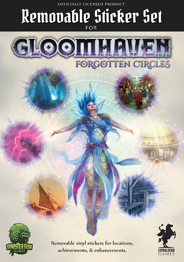 Gloomhaven Removable Stickers Forgotten Circles - Collector's Avenue