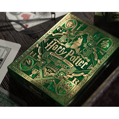 Theory 11 Harry Potter Playing Cards Slytherin Green - Collector's Avenue