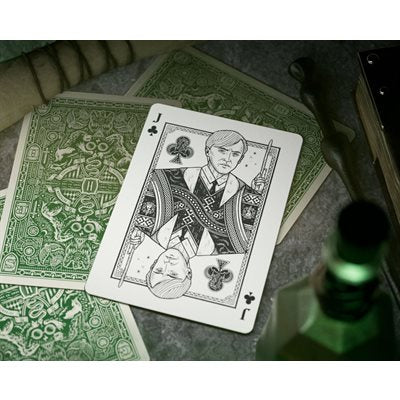 Theory 11 Harry Potter Playing Cards Slytherin Green - Collector's Avenue